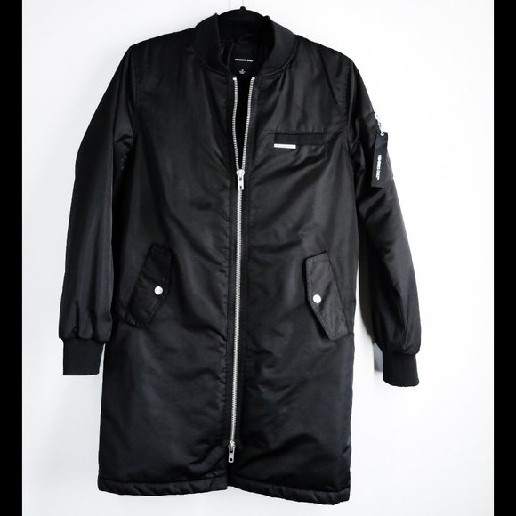 Members Only trench/long padded coat Utility Jackets